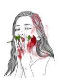 Rose et &eacute;motion : une douceur d'amour